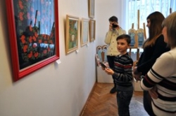 Ірина Нявчук відкрила першу виставку янголів та декоративних розписів