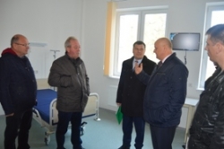 Комісія під керівництвом Валентина Тарасенка оглянула новозбудований перинатальний центр 