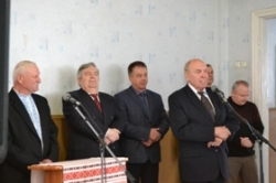 У відкритті шкільного музею взяли участь керівники району та почесні гості з Києва