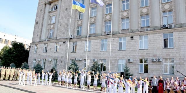 




На Черкащині відзначають День Державного Прапора та День незалежності України


