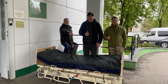 




Одна з черкаських лікарень отримала функціональні ліжка  завдяки партнерам із Канади 


